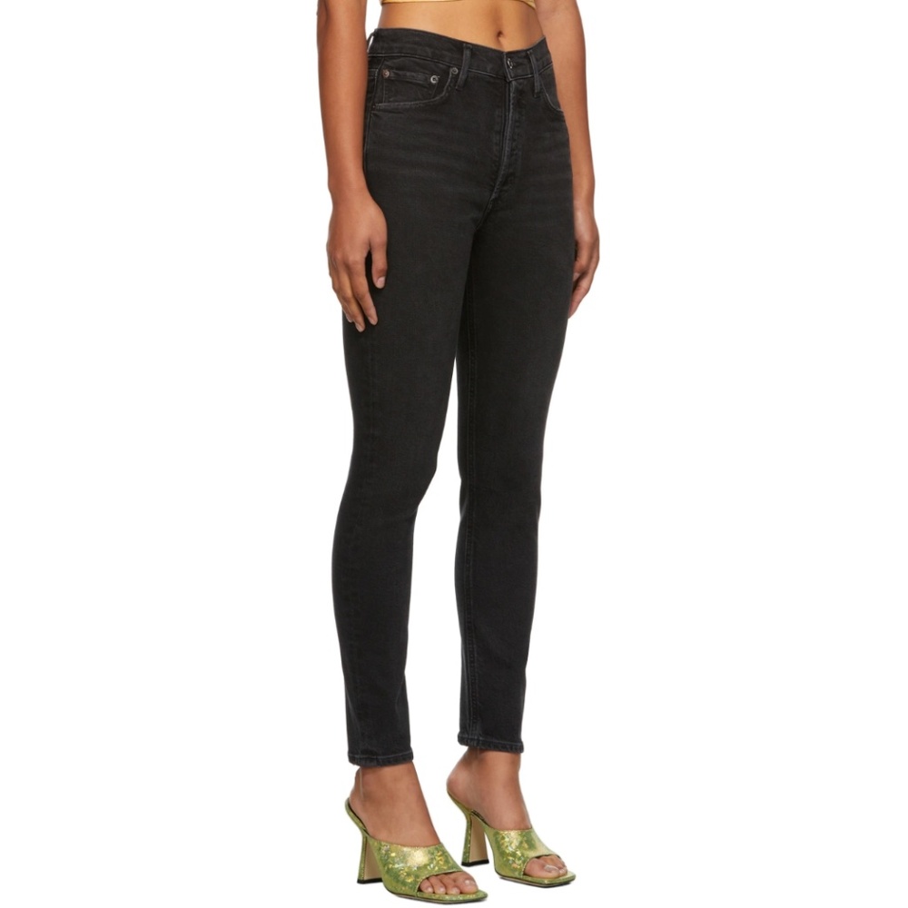 AGOLDE NICO JEANS, SIZE 26, REGULAR LENGTH